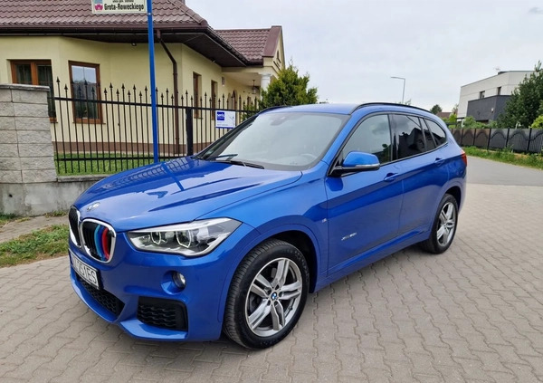 BMW X1 cena 109000 przebieg: 146000, rok produkcji 2017 z Warszawa małe 211